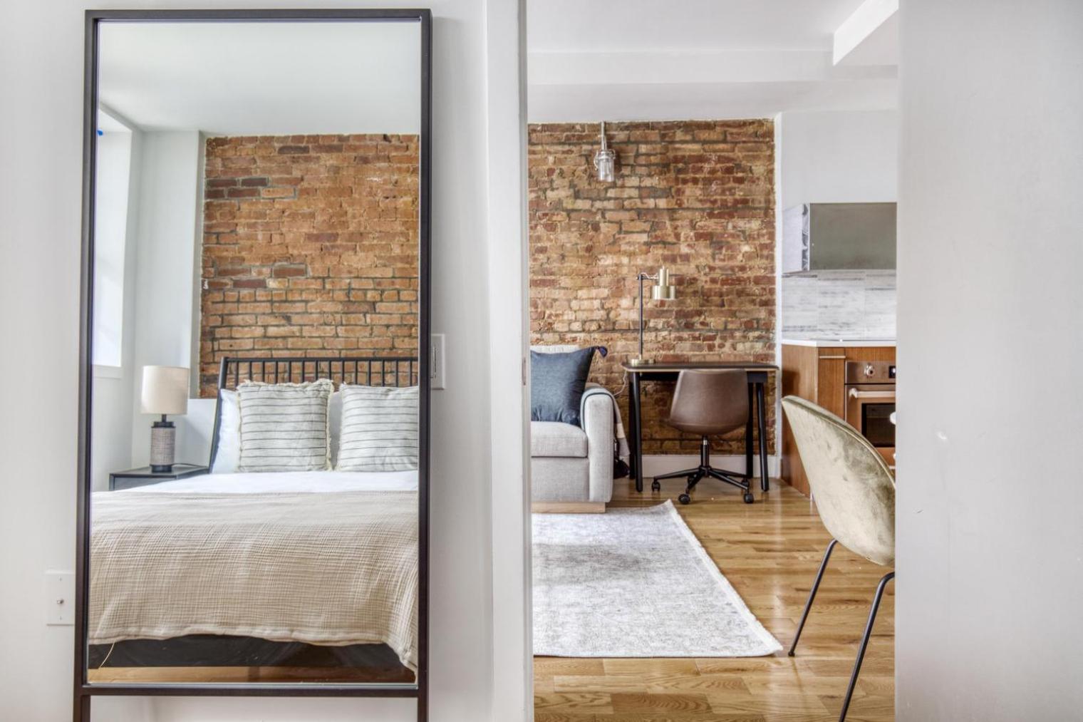 Downtown Bk 1br W Roof Gym Nr Train Nyc-698 * Nova York